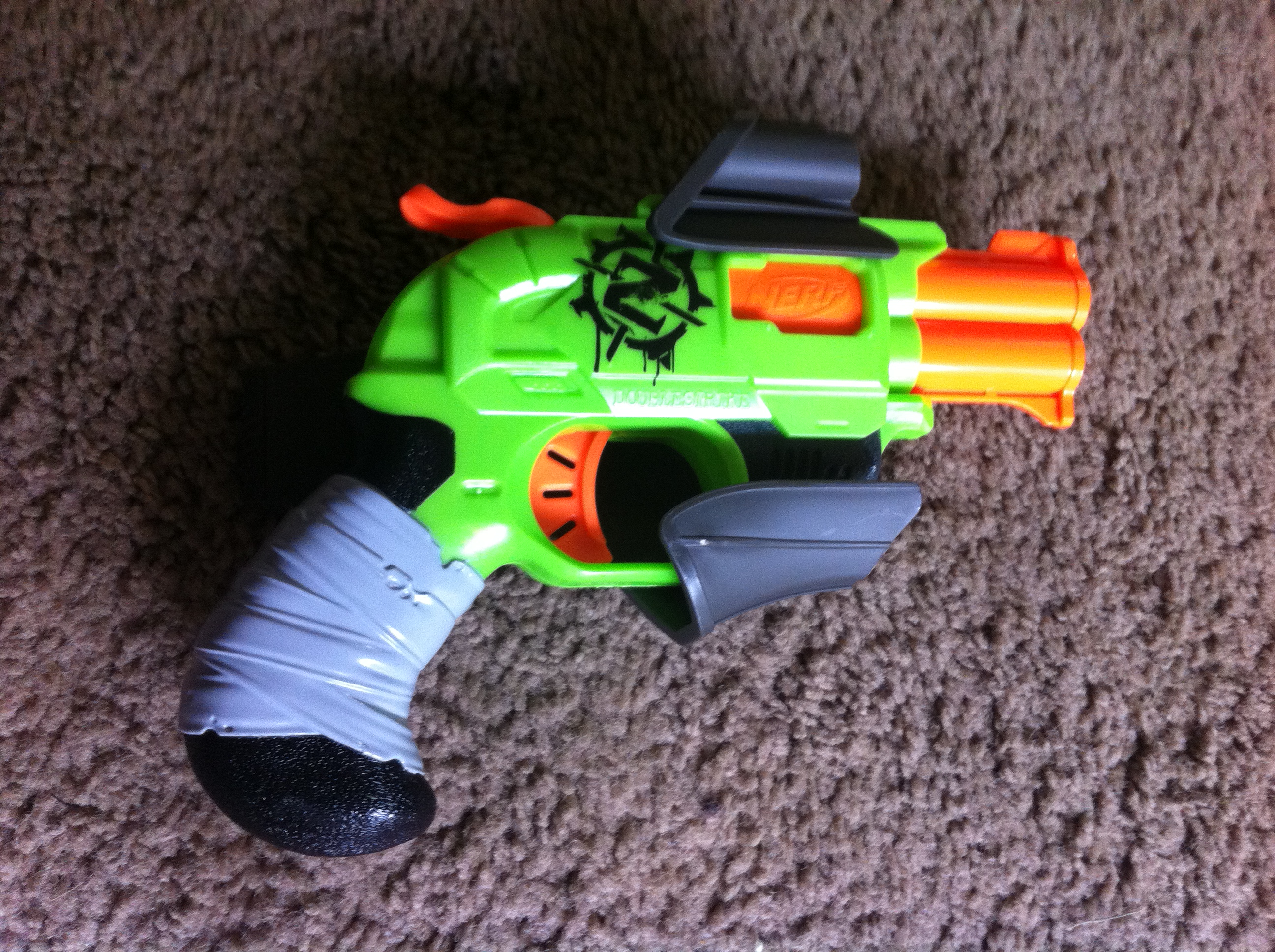 New Kind Post: Which I Review and Upgrade Nerf Zombie Strike Doublestrike | Remedy Arms